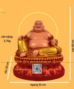 hinh anh tuong phat di lac bang composite 40cm 1