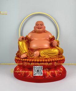 Tượng Phật Di Lặc bằng composite 40cm