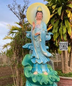 mau tuong phat quan am bang nhua composite 100cm hinh 1 2 1