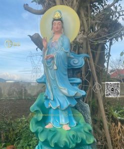 mau tuong phat quan am bang nhua composite 100cm hinh 15 1