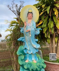 mau tuong phat quan am bang nhua composite 100cm hinh 2 1