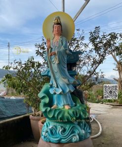 mau tuong phat quan am bang nhua composite 100cm hinh 8 1