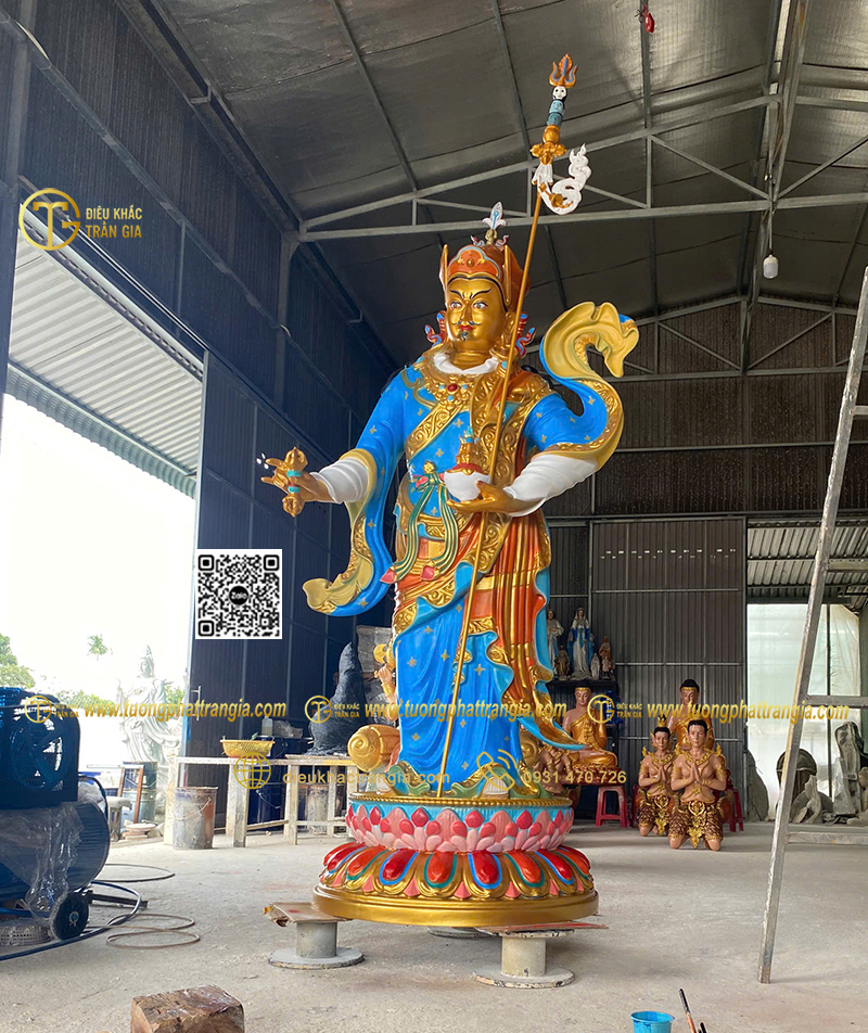 Hình ảnh mẫu Tượng Đức Liên Hoa Sinh 250cm