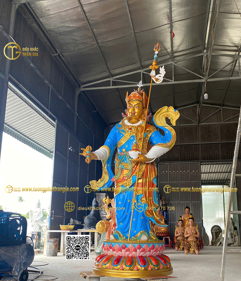 Hình ảnh mẫu Tượng Đức Liên Hoa Sinh 250cm