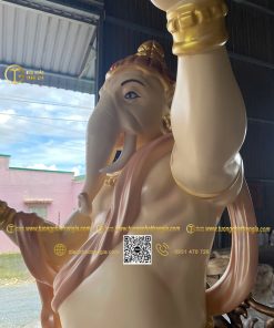 tuong than voi thai lan ganesha dung 200cm 3