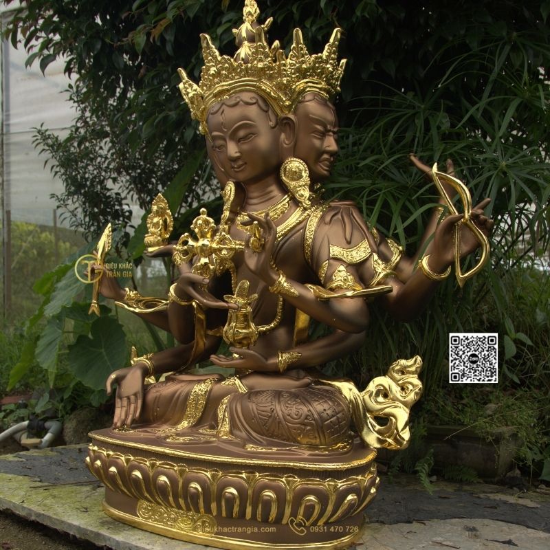 che-tac-tuong-phat-danh-ton-thang Tượng Phật Đảnh Tôn Thắng