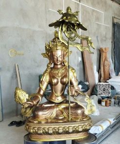 Tượng Bạch Tản Cái Phật Mẫu
