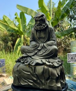 Tượng Đạt Ma Sư Tổ Ngồi Thiền 40cm