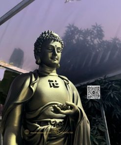 anh tuong phat adida dung dai sen 90cm son gia dong