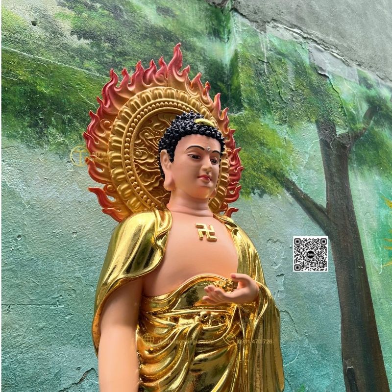 Tượng Phật Adida Tiếp Dẫn 101cm