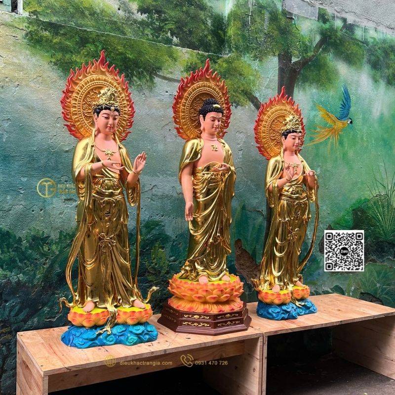bo-tuong-dong-phuong-tam-thanh-101cm-chat-luong Bộ Tượng Đông Phương Tam Thánh 101cm