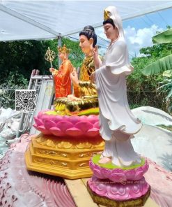 bo tuong ta ba tam thanh dung dai sen 1m1 chat luong