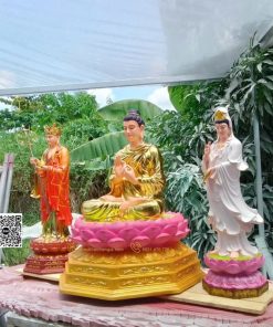 bo tuong ta ba tam thanh dung dai sen 1m1 dep