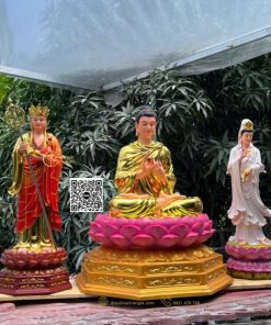 bo tuong ta ba tam thanh dung dai sen 1m1 gia tot