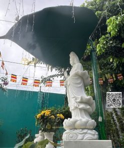 Lá Bồ Đề Che Tượng Phật 250cm