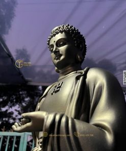 che tac tuong phat adida dung dai sen 90cm son gia dong