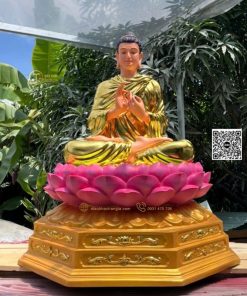 dac diem tuong phat bon su chuyen phap luan dat vang 110cm