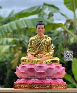 don vi tuong phat bon su an dia xuc ngoi dai sen 50cm