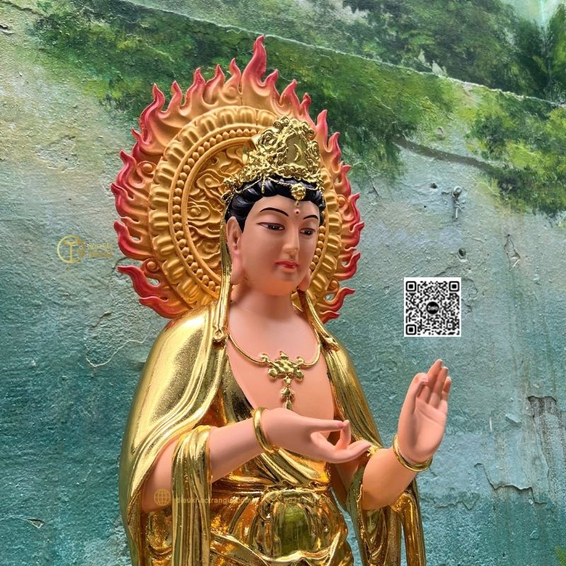 Tượng Nguyệt Quang Biến Chiếu Bồ Tát 101cm