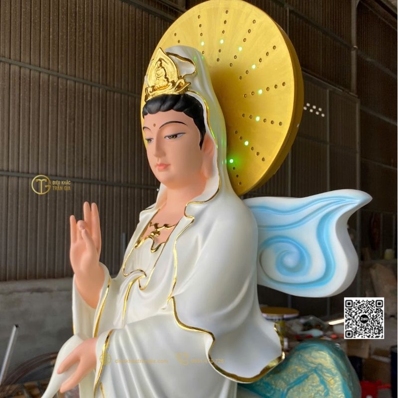 Tượng Bồ Tát Quan Âm Đứng 160cm