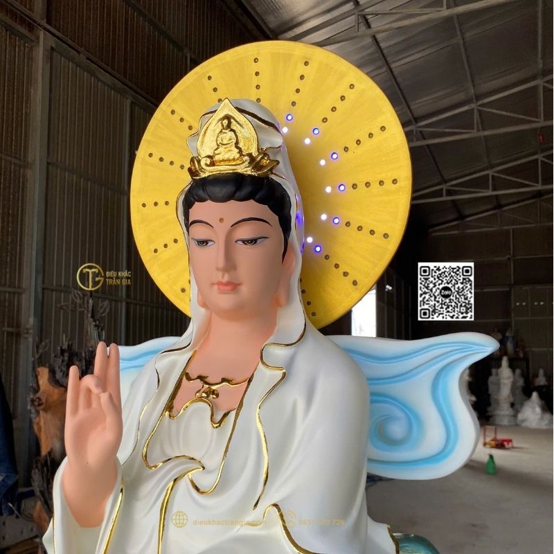 Tượng Bồ Tát Quan Âm Đứng 160cm