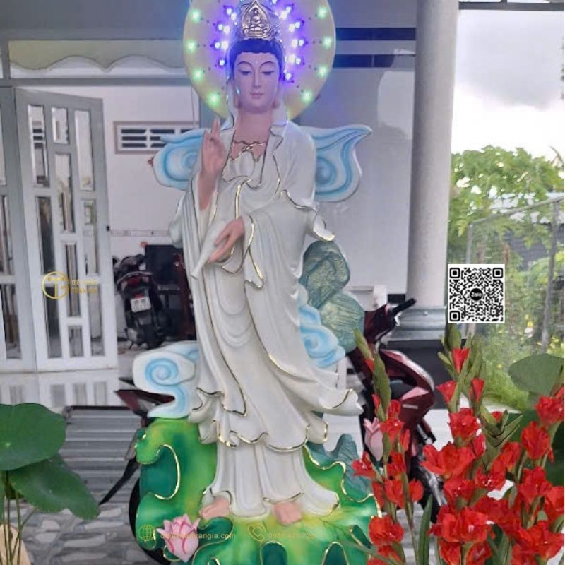 Tượng Bồ Tát Quan Âm Đứng 160cm