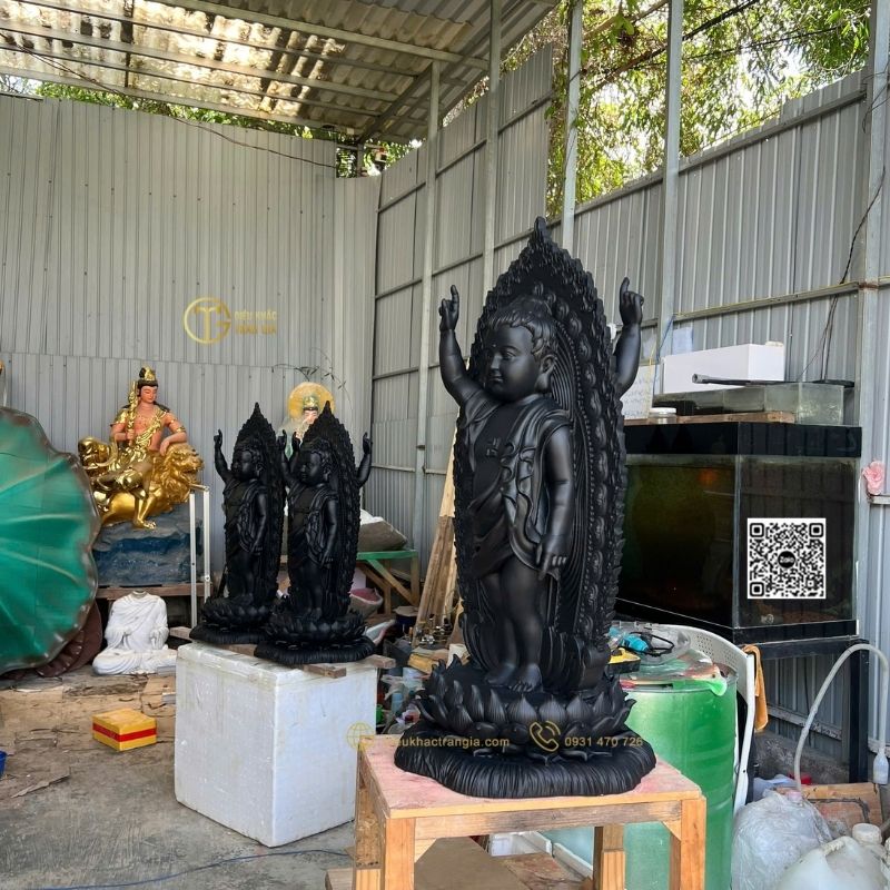 Tượng Đản Sanh 2 Mặt