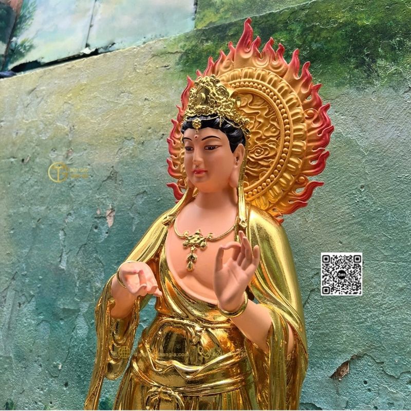Tượng Nguyệt Quang Biến Chiếu Bồ Tát 101cm