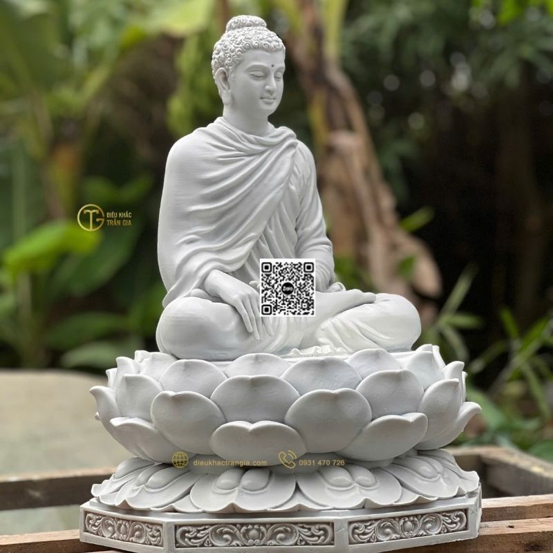 tuong-phat-bon-su-an-dia-xuc-nhua-composite-50cm-dep Tượng Phật Bổn Sư Ấn Địa Xúc Nhựa Composite 50cm